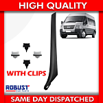 Наружная ЛЕВАЯ облицовка ветрового стекла  Ford Transit 2006-